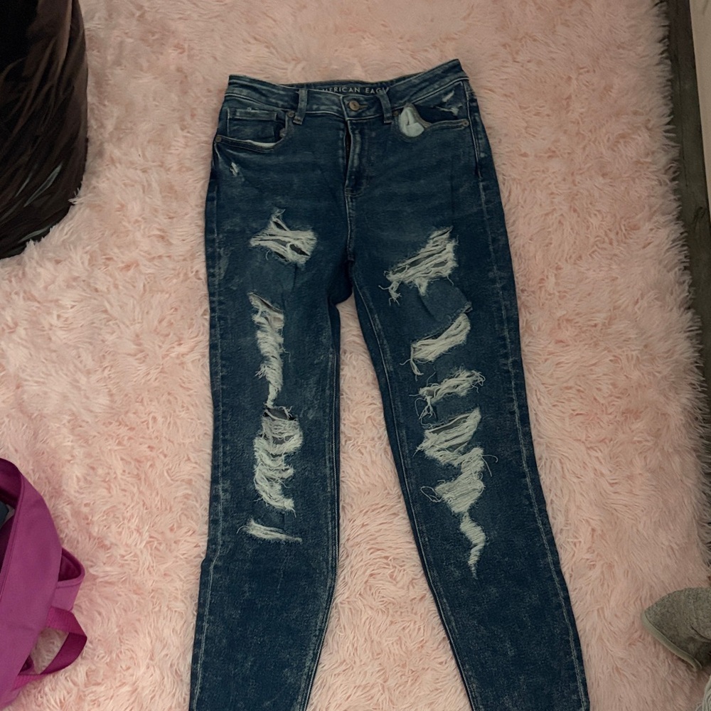 American eagle blue jeans